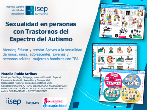 Sexualidad y TEA- ISEP