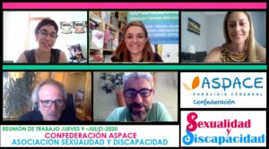 Reunión Confederación ASPACE y Sexualidad y Discapacidad