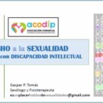 Formación "El derecho a la sexualidad de las personas con discapacidad intelectual". Asociación ACODIP.