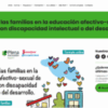 ¡Nueva convocatoria! El papel de las familias en la educación afectivo-sexual de personas con discapacidad intelectual o del desarrollo. Organiza: Plena Inclusión Madrid Imparte: As. Sexualidad y Discapacidad