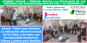 El papel de las familias en la educación afectivo-sexual de los hijos y las hijas con discapacidad intelectual o del desarrollo. Claves y pistas para familias