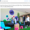Boletín Ayuntamiento Los Realejos- Tenerife "Nueva sala de Estimulación Multisensorial en la Discapacidad"