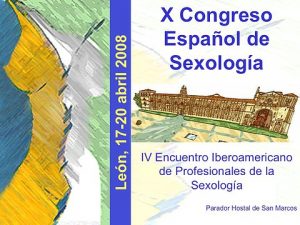 X Congreso Español de Sexología