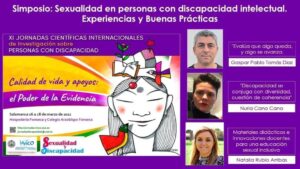 Participación en las XI Jornadas científicas internacionales de investigación sobre personas con discapacidad